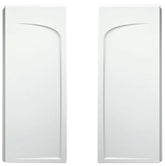 Sterling Ensemble 72175100-0 Shower End Wall Set, 71-1/4 in L, 30 in W, Vikrell, High-Gloss, Alcove Installation, White